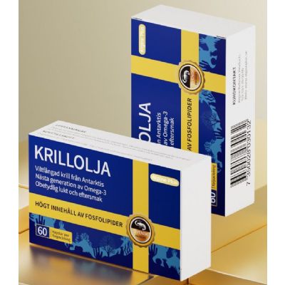 Krillolja 60 kapslar.