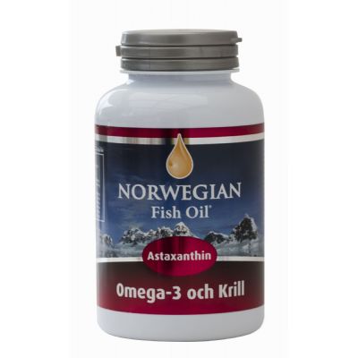 Krillolja med Omega-3 och Astaxanthine 120 kaps